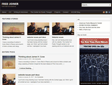 Tablet Screenshot of fredjoiner.com